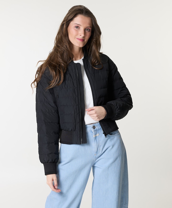 Dames jas zwart