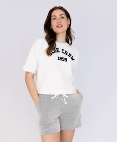 B52-02-BeachShort-1 dames korte broek blauw