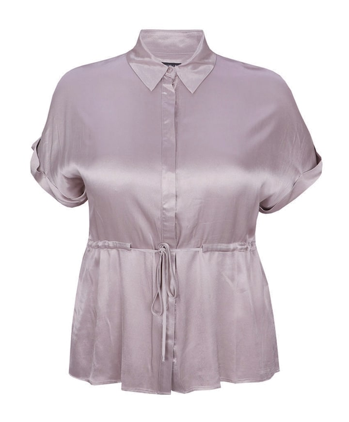 Dames blouse beige