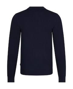 Heren polo blauw