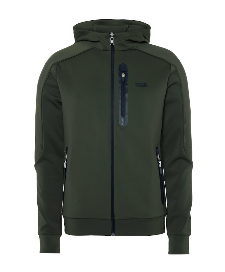 Heren vest groen