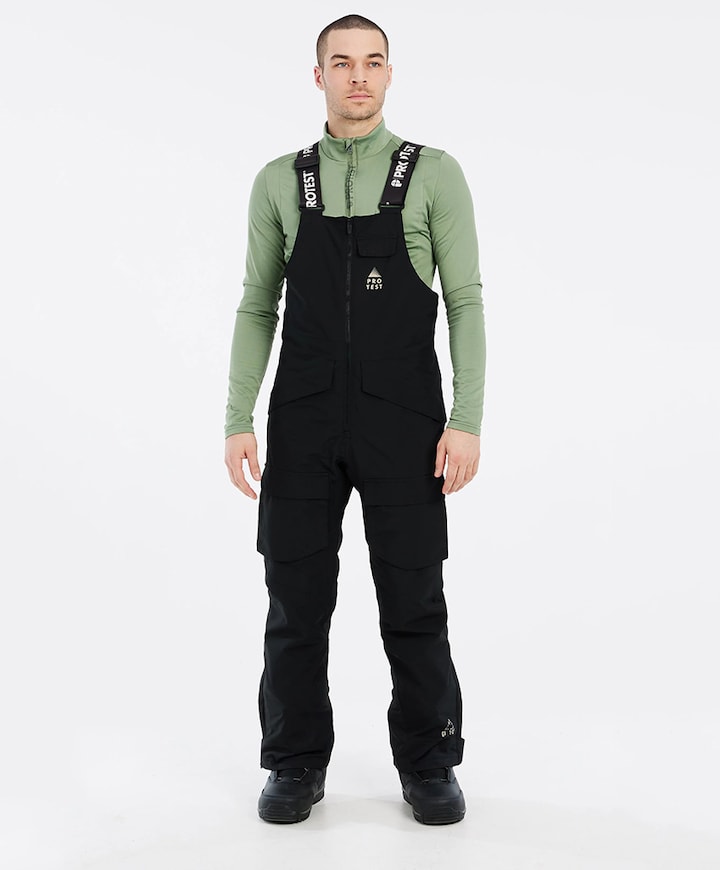 Prtdario Salopette skibroek zwart