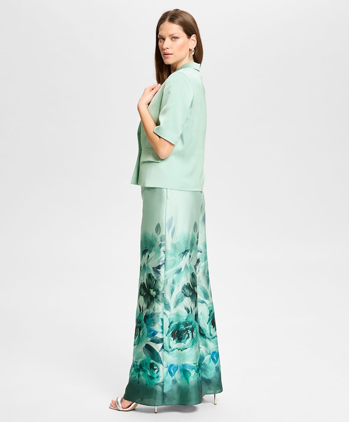 Dames blazer groen
