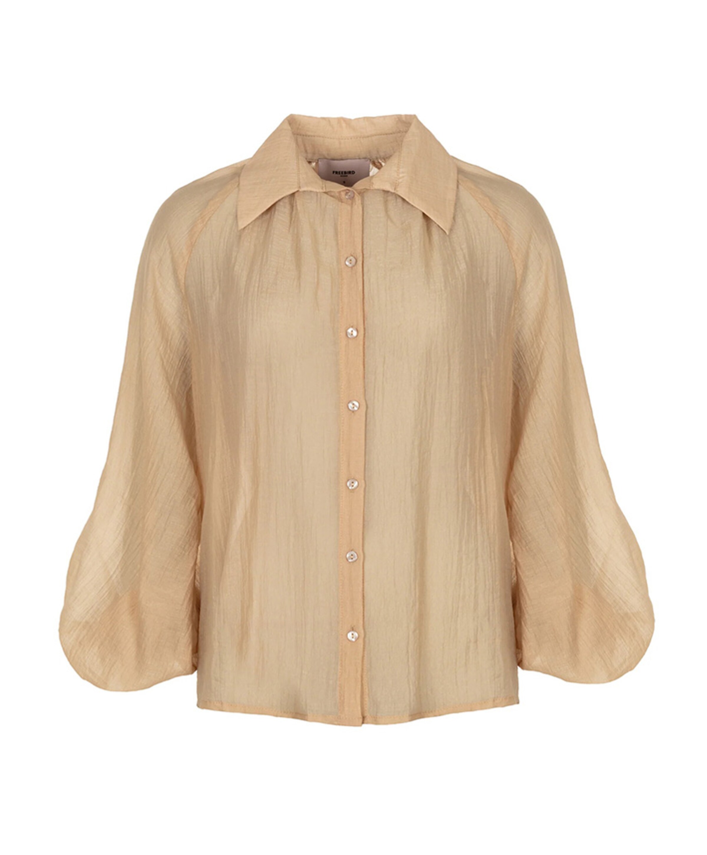 Dames blouse beige