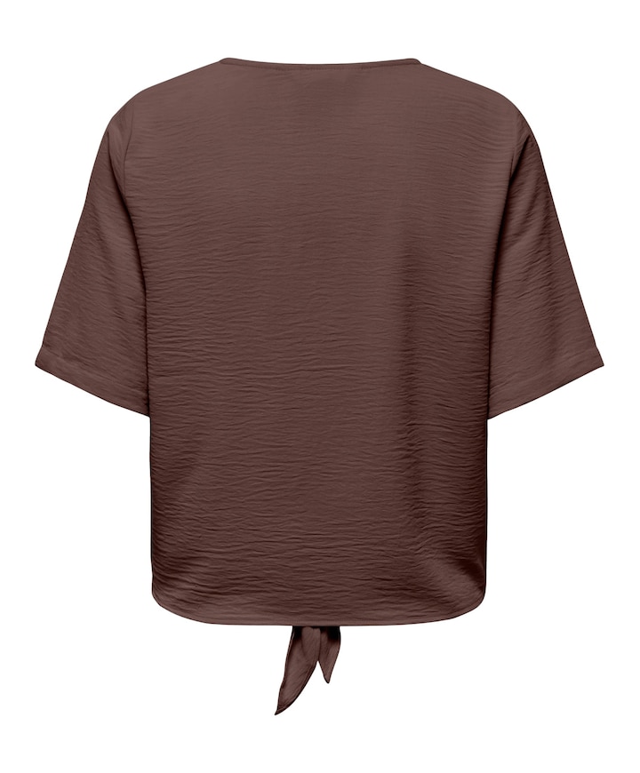 Dames blouse bruin