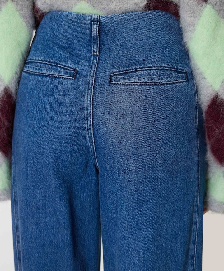 Thruster dames broek blauw