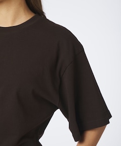 Dames T-shirt bruin