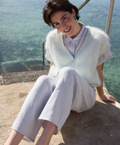 Saroko 15930 dames broek grijs