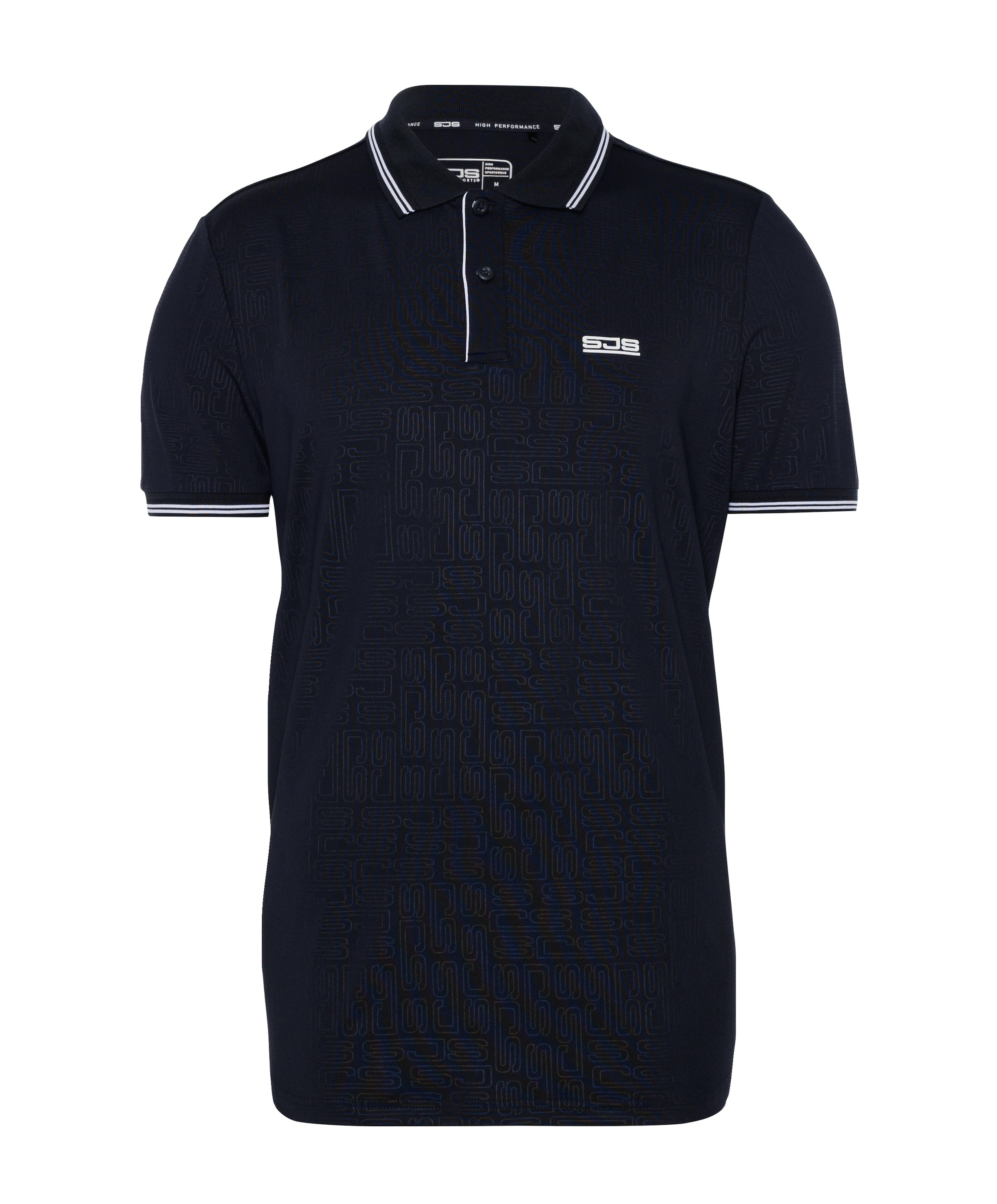 Heren polo blauw