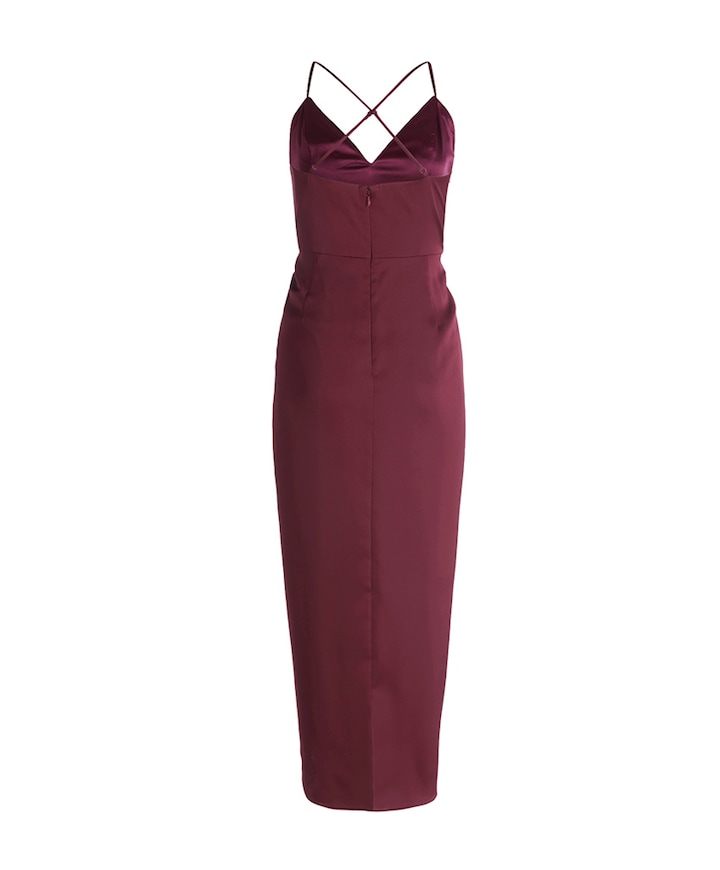 Jurk bordeaux