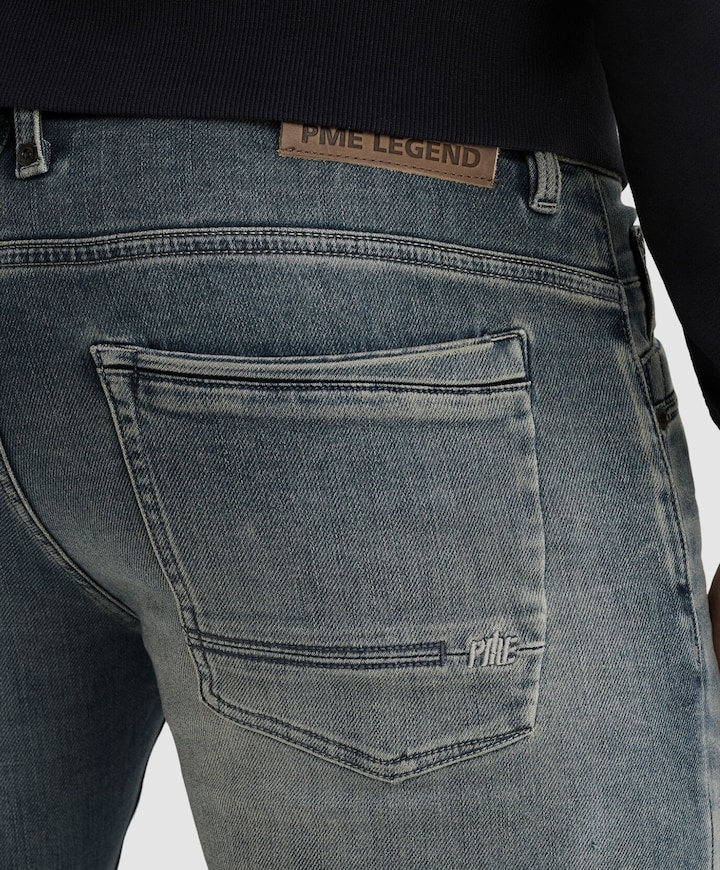SKYRAK SKYBLUE SWEAT DENIM heren jeans blauw