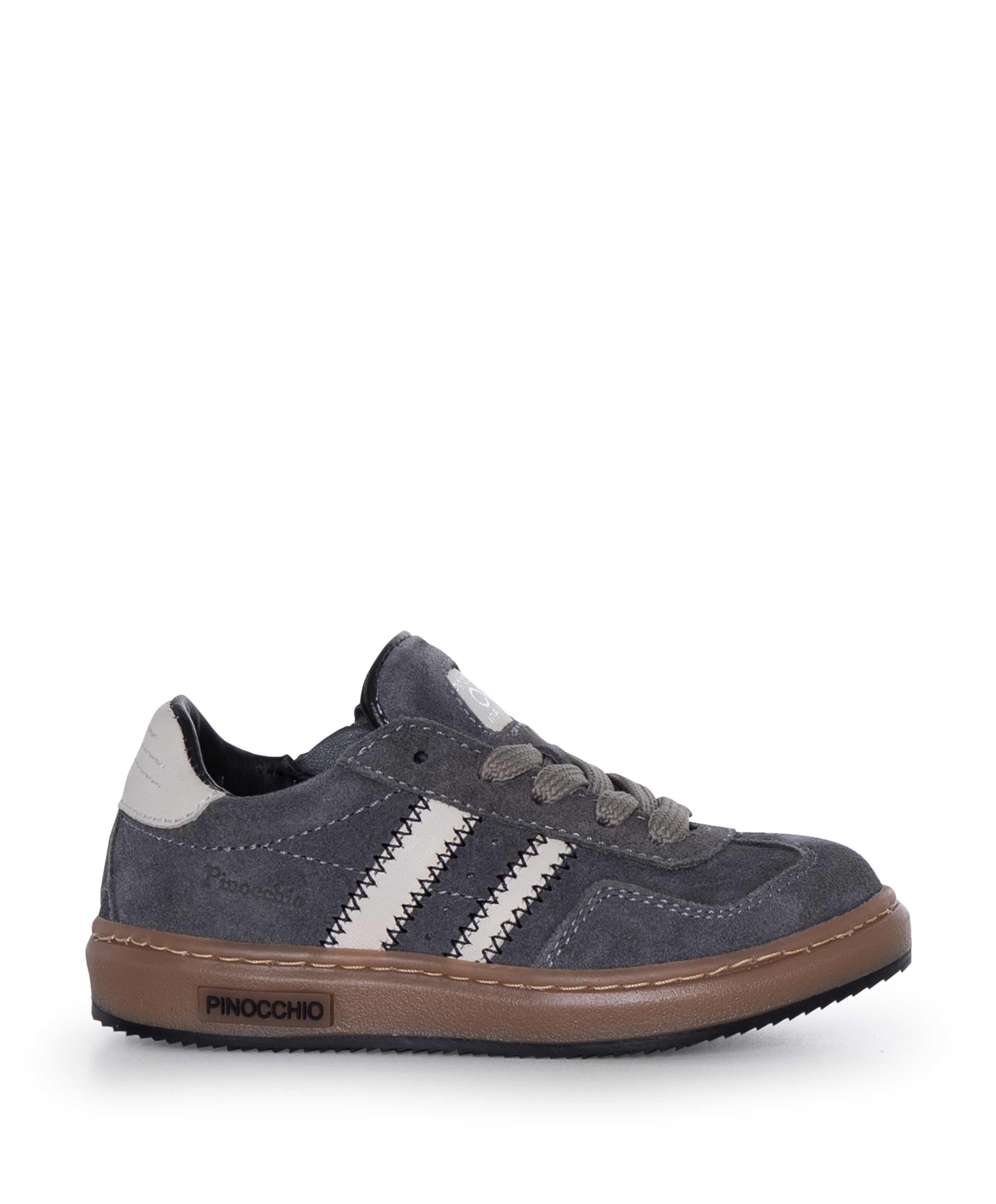 jongens veterschoenen grijs