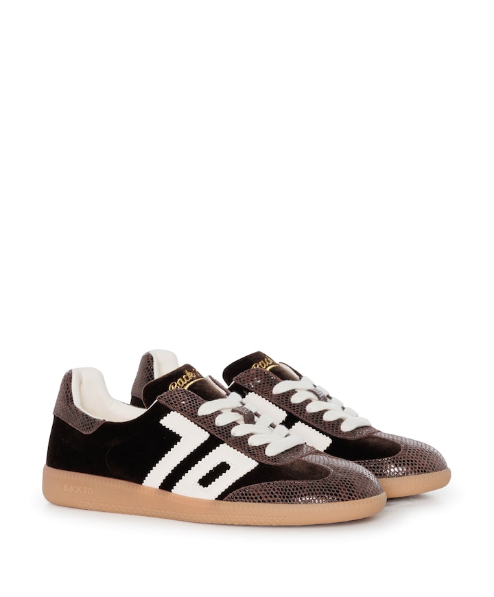 CLOUD dames sneakers bruin