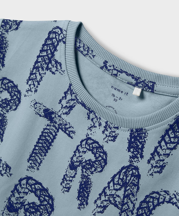 Jongens t-shirt blauw