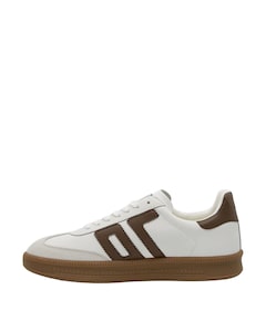DOUBLE heren sneakers wit