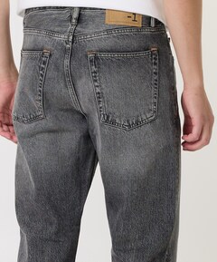 Relaxed leg heren jeans grijs