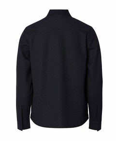Heren overshirt blauw