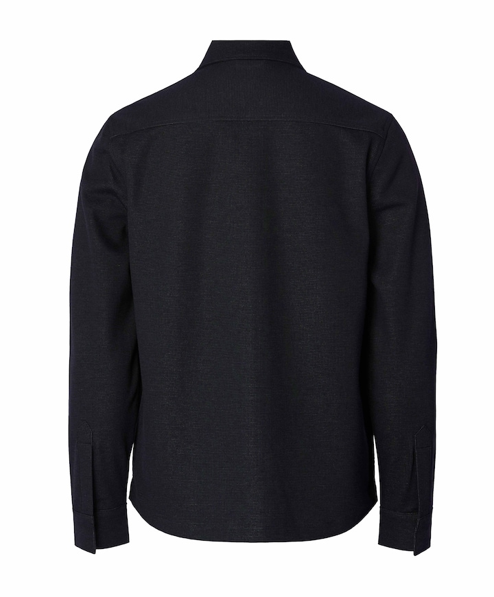 Heren overshirt blauw