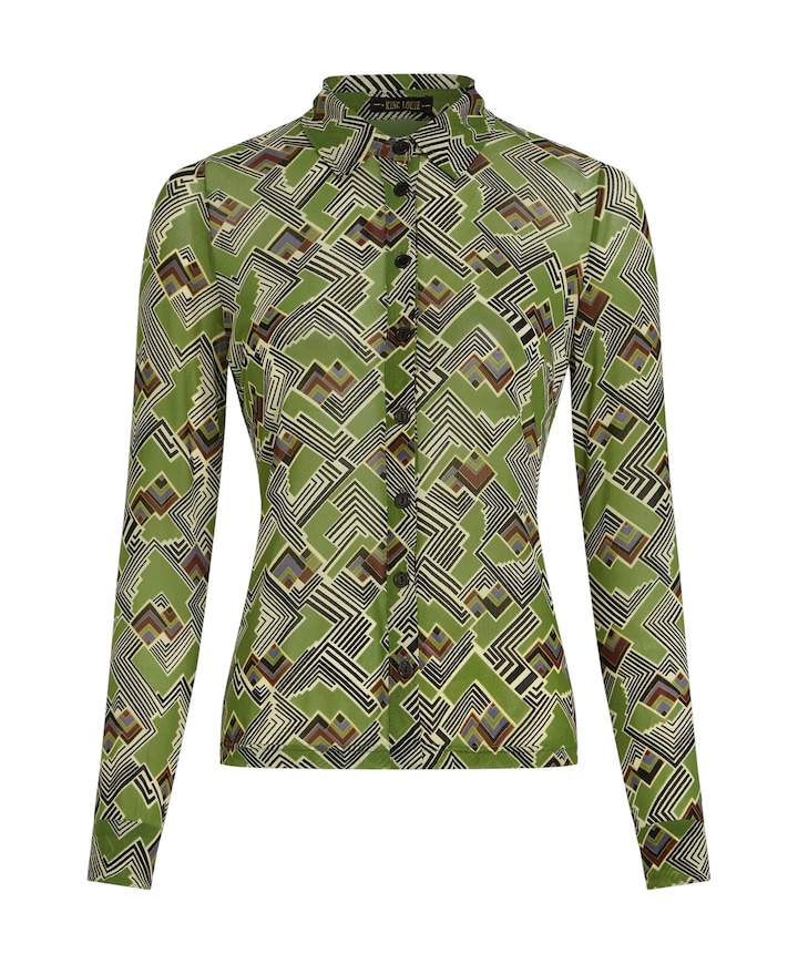 Dames blouse groen