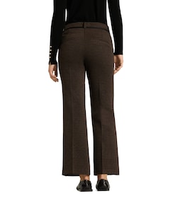 Francoise cropped dames broek bruin