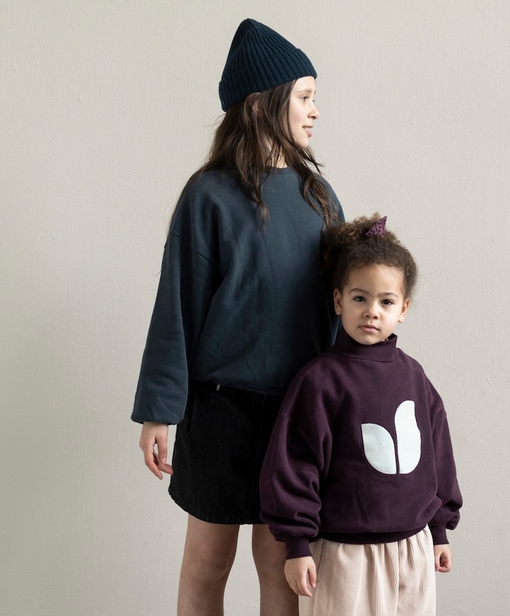 Meisjes sweater bordeaux