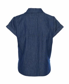 Dames blouse blauw