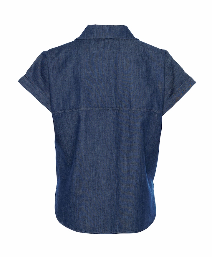 Dames blouse blauw