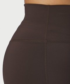 Lauri Wide dames capri broek bruin