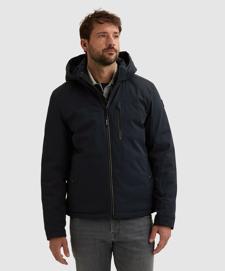 Heren jas blauw