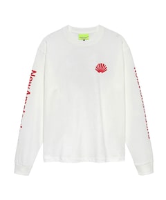 Heren longsleeve wit