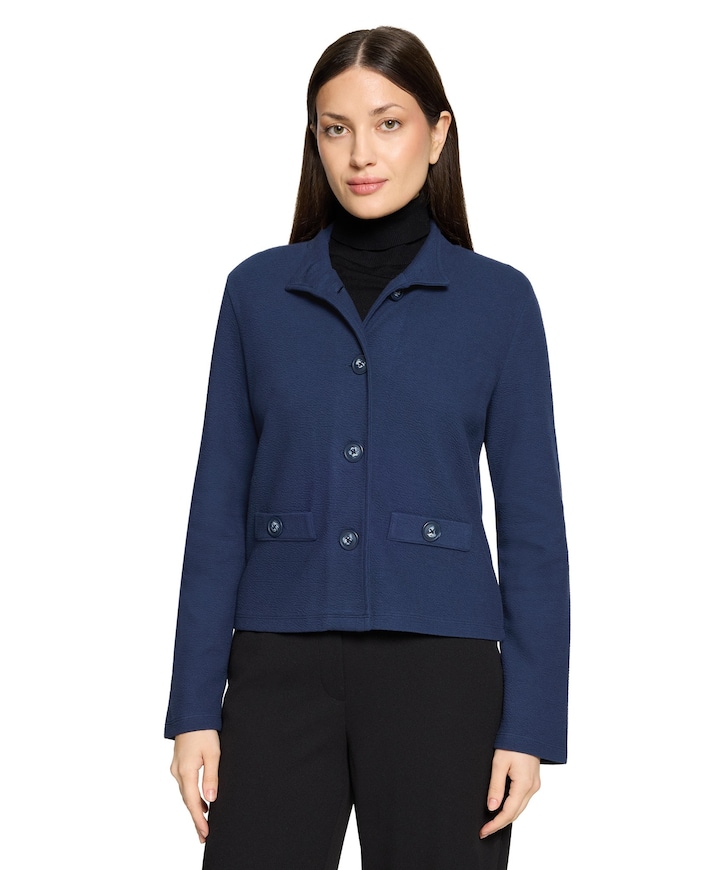 Dames jas blauw