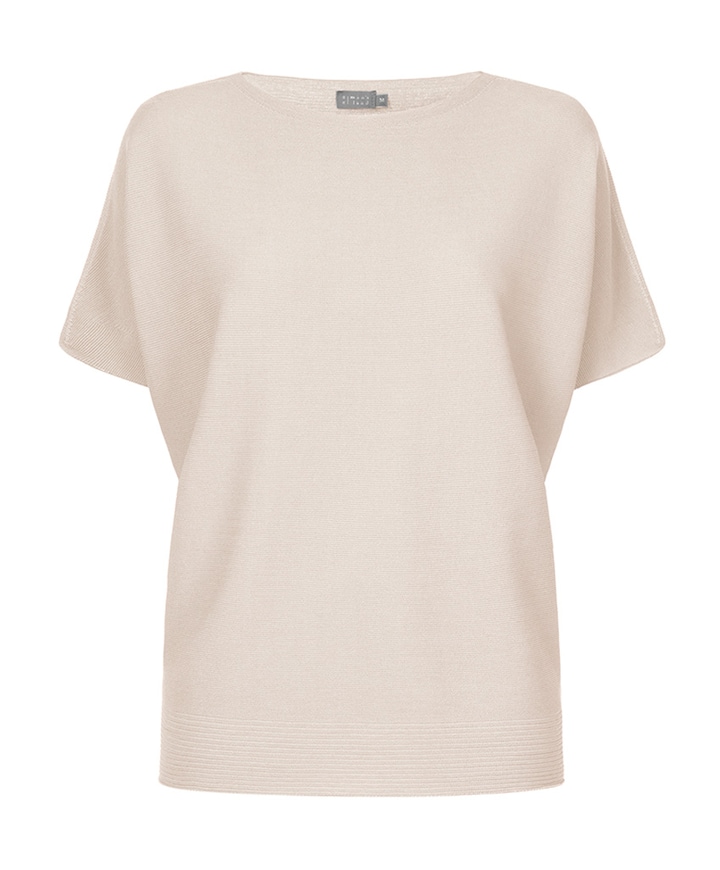 Dames t-shirt beige