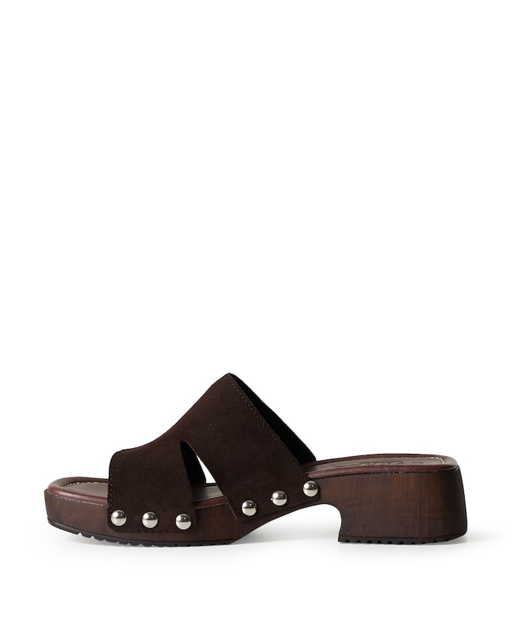 Ziare dames slippers bruin