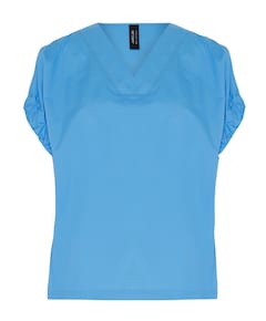 Dames blouse blauw