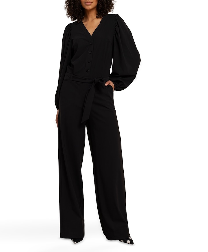Cherie dames jumpsuit zwart