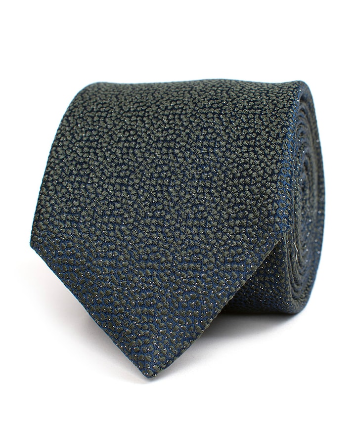 Heren stropdas groen