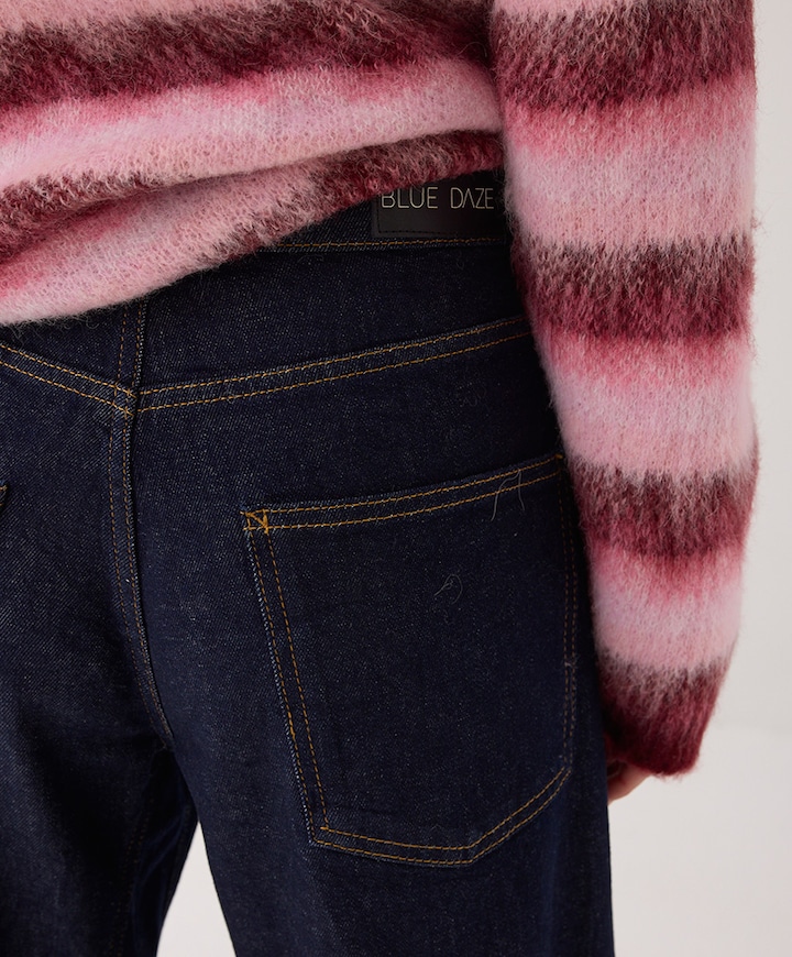 Cocoon leg Twill comford jeans blauw