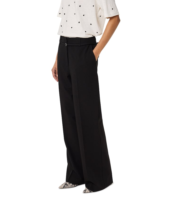Nelsan Trousers dames pantalon zwart