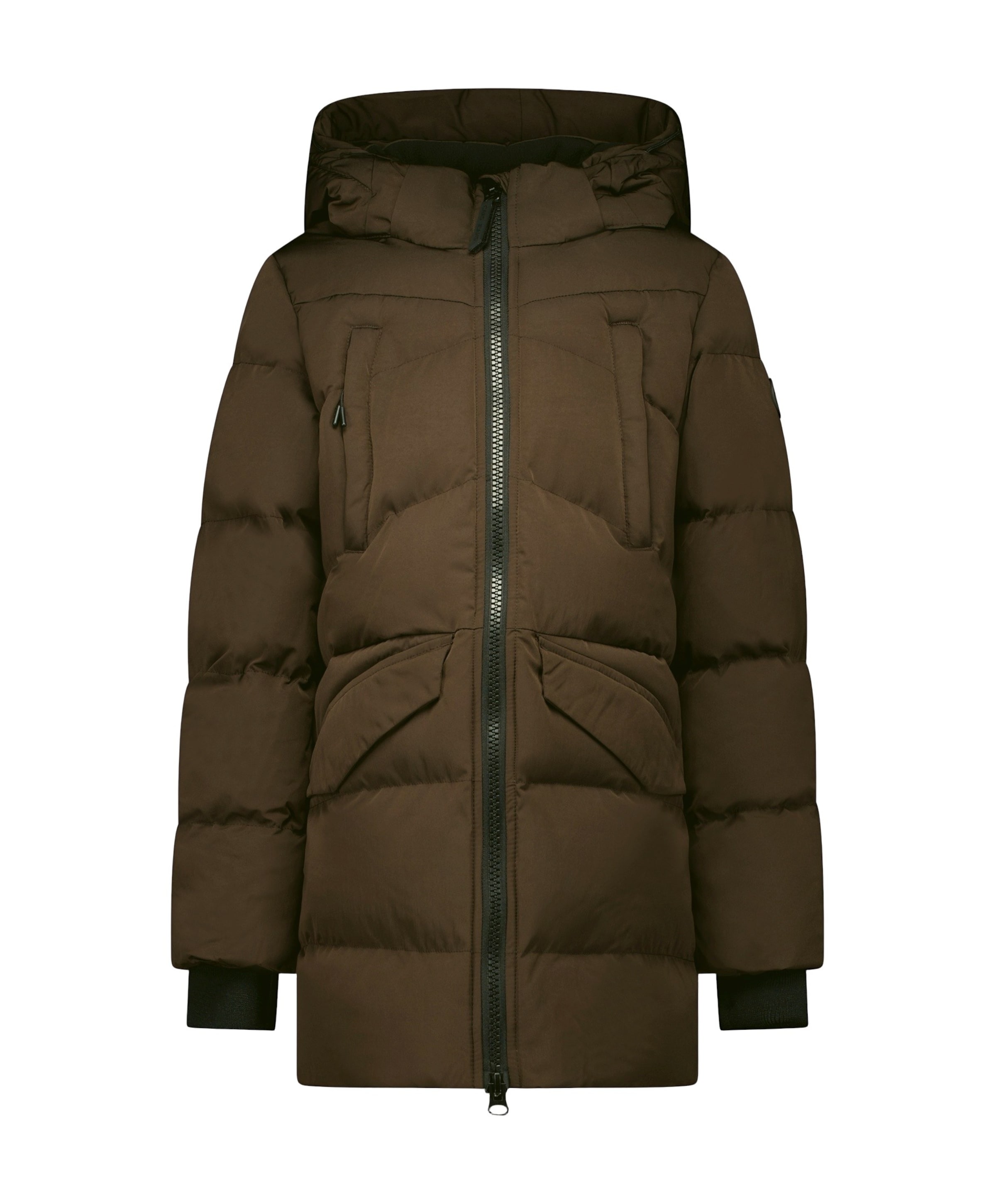 Meisjes jas bruin