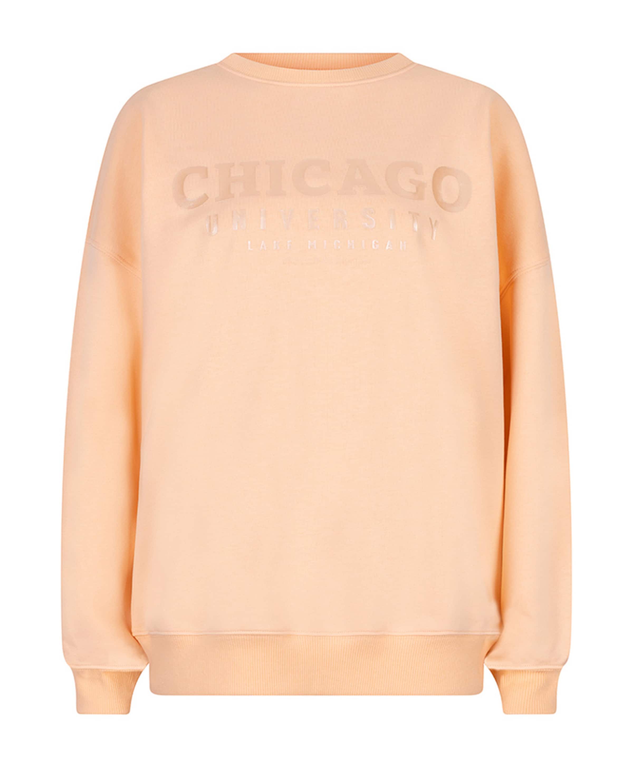 Dames sweater oranje