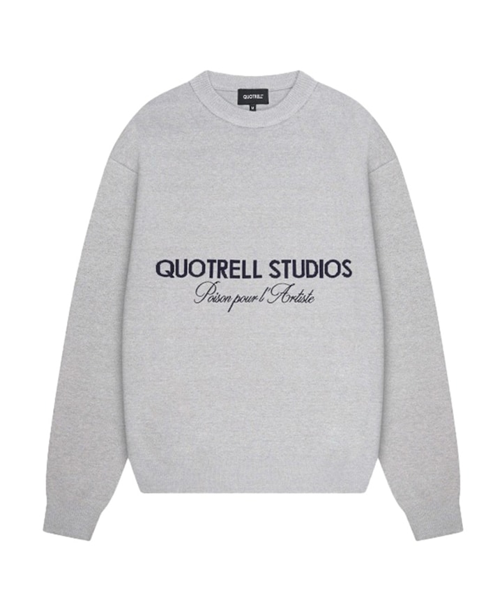 Heren sweater grijs