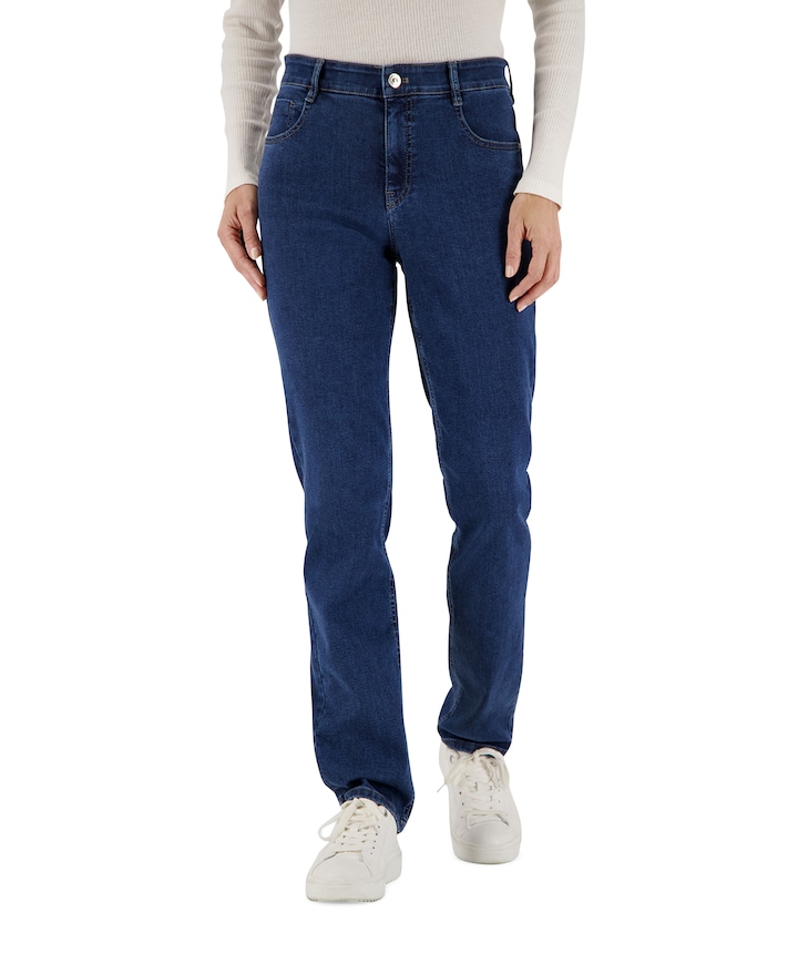 5-Pocket Straight dames jeans beige