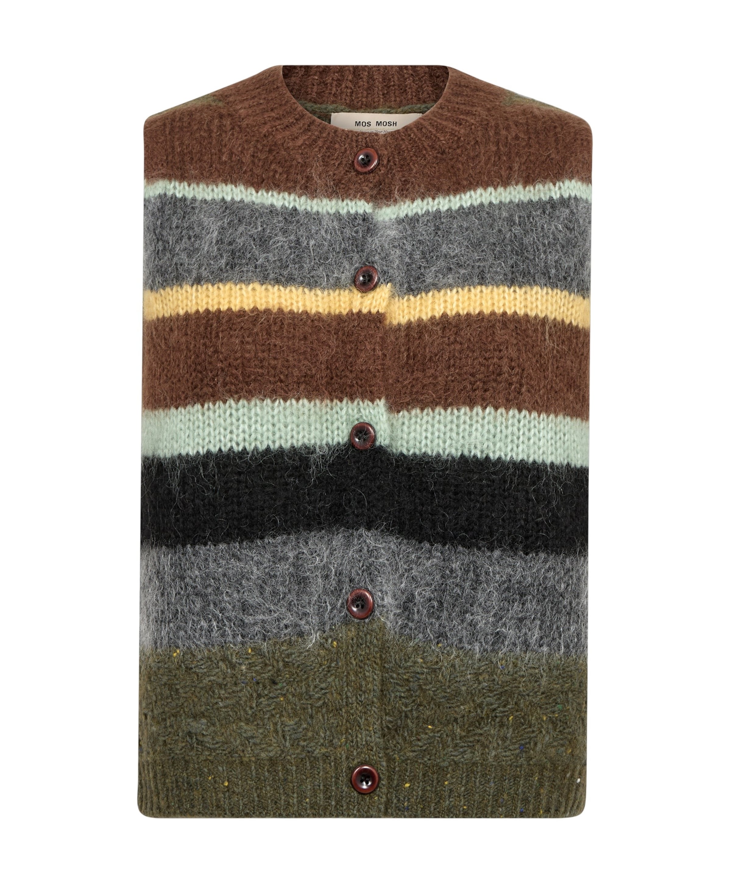 Dames vest groen