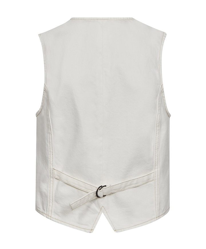 Dames gilet ecru