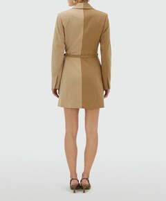 Dames jurk beige