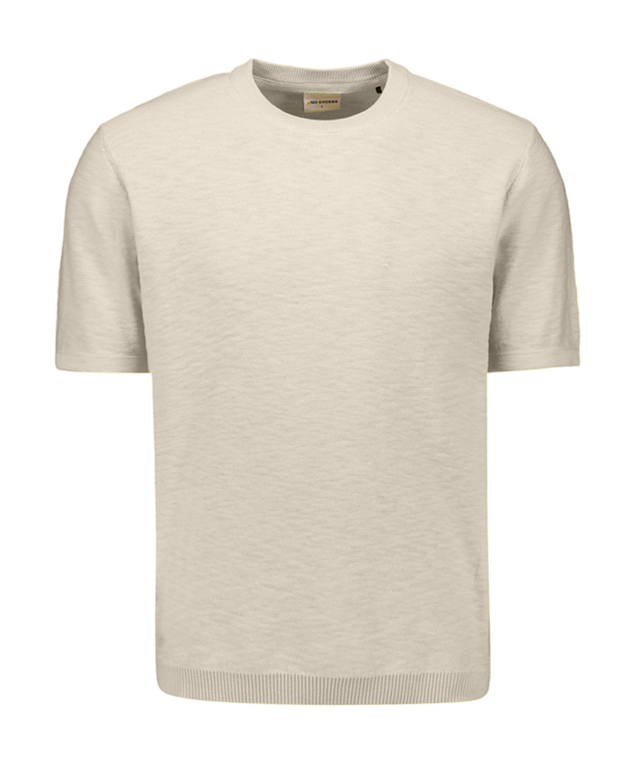 Heren T-shirt beige
