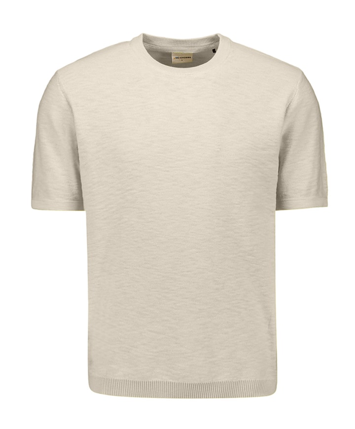 Heren T-shirt beige