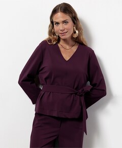 Dames blouse paars