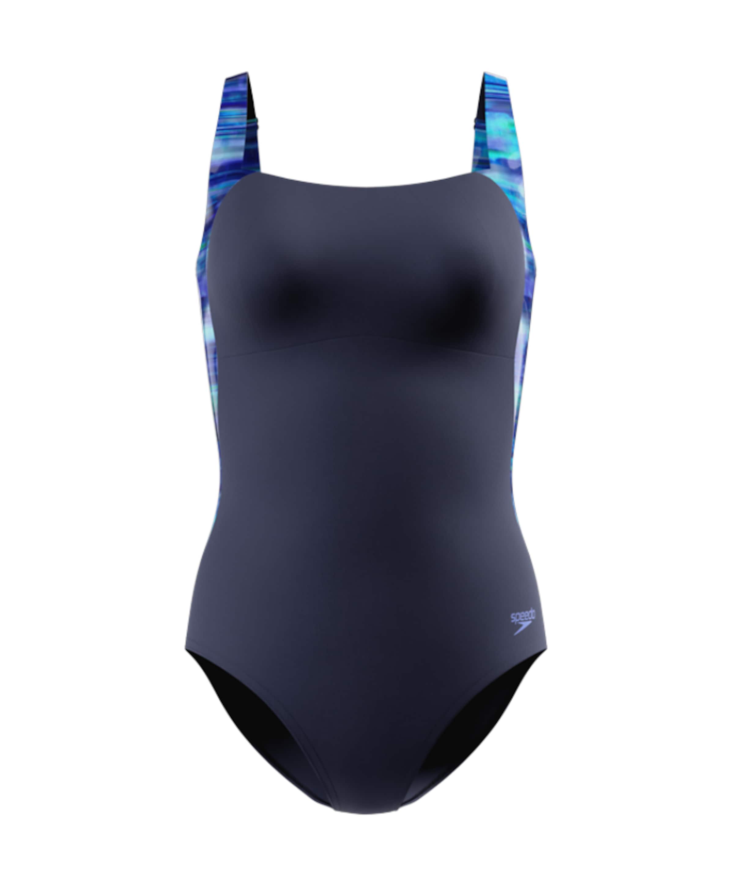 Dames badpak blauw
