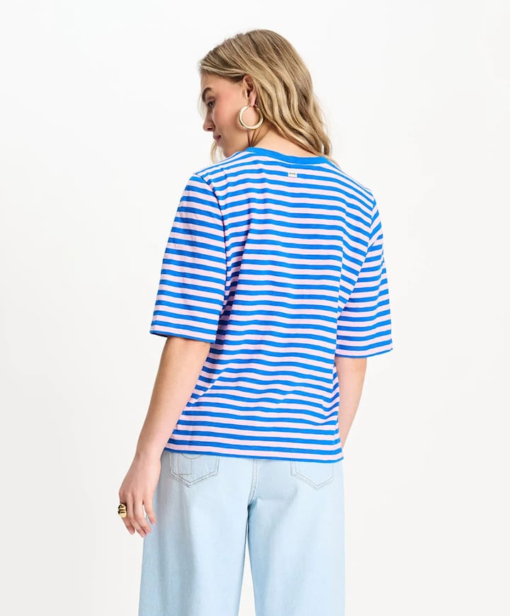 Dames T-shirt multicolor